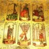 Tarot Divinatoire Universel Rider Waite Smith Doré à la Feuille d'Or - Tirage 6 cartes